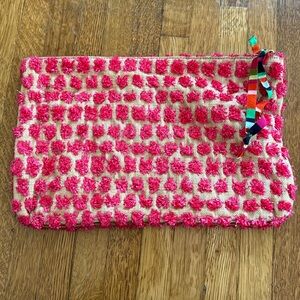 Miss Albright clutch- hot pink